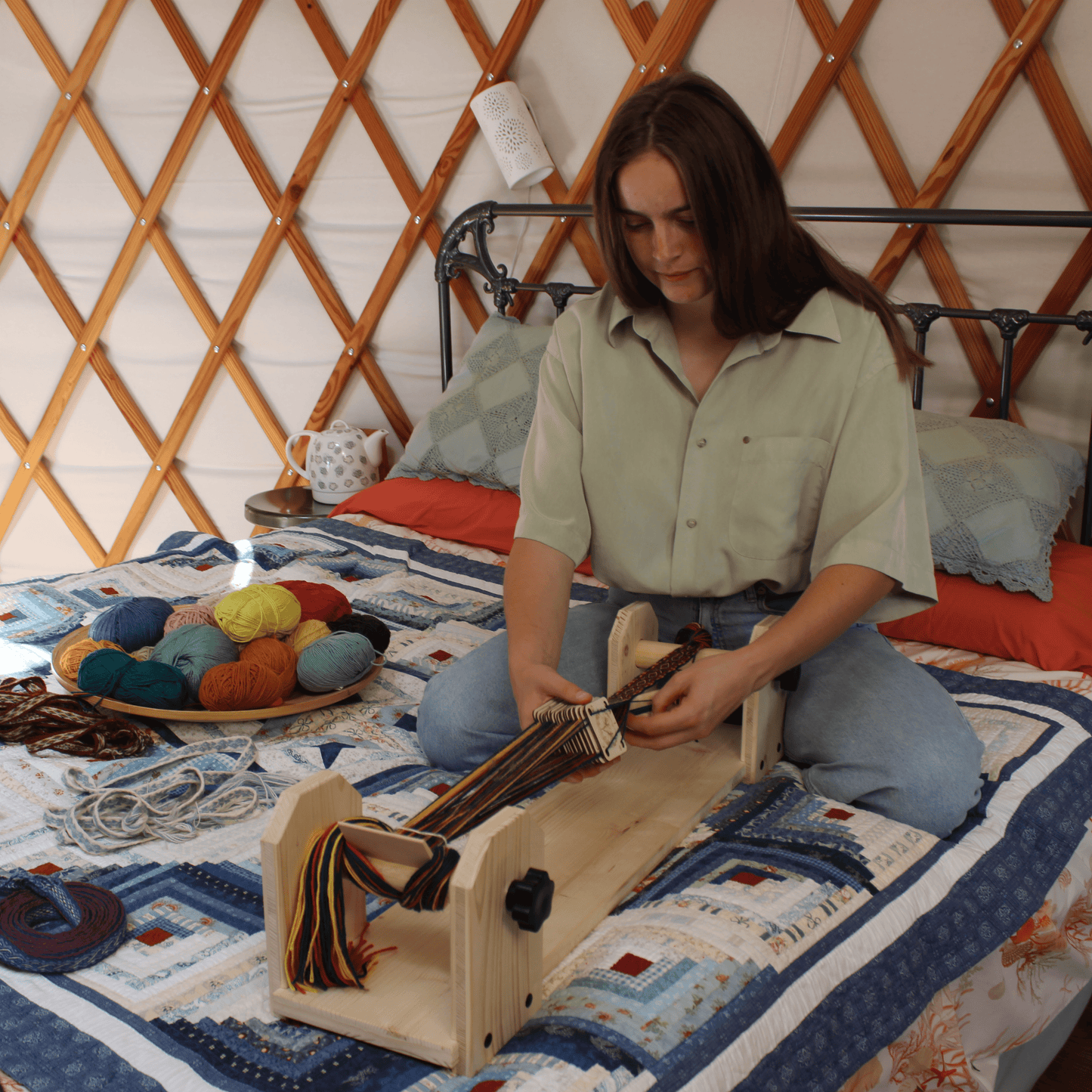 Métier à tisser aux tablettes | ARTISAN