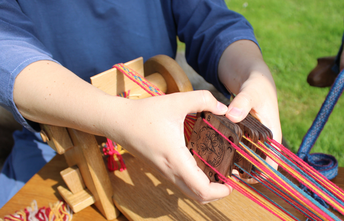 Lot cartes bois massif pour métier à tisser | Gamme AUTHENTIQUE