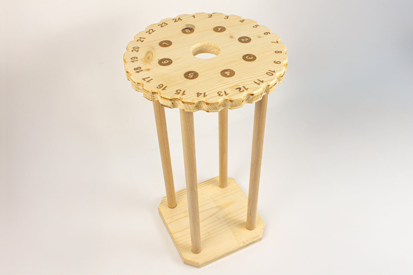 Marudai en bois pour l'art du kumihimo