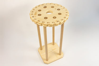 Marudai en bois pour l'art du kumihimo