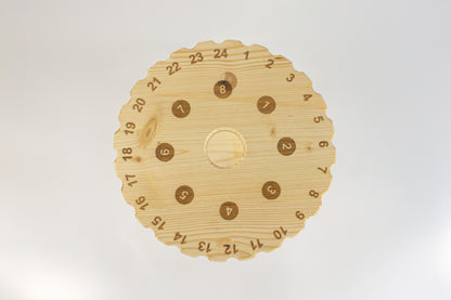 Marudai en bois pour l'art du kumihimo