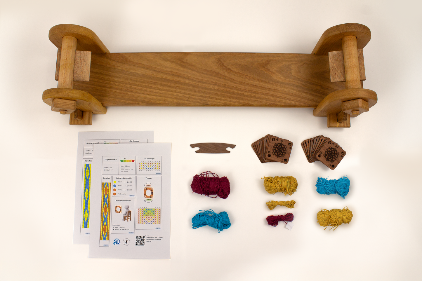 Kit Metier à tisser aux tablettes | AUTHENTIQUE