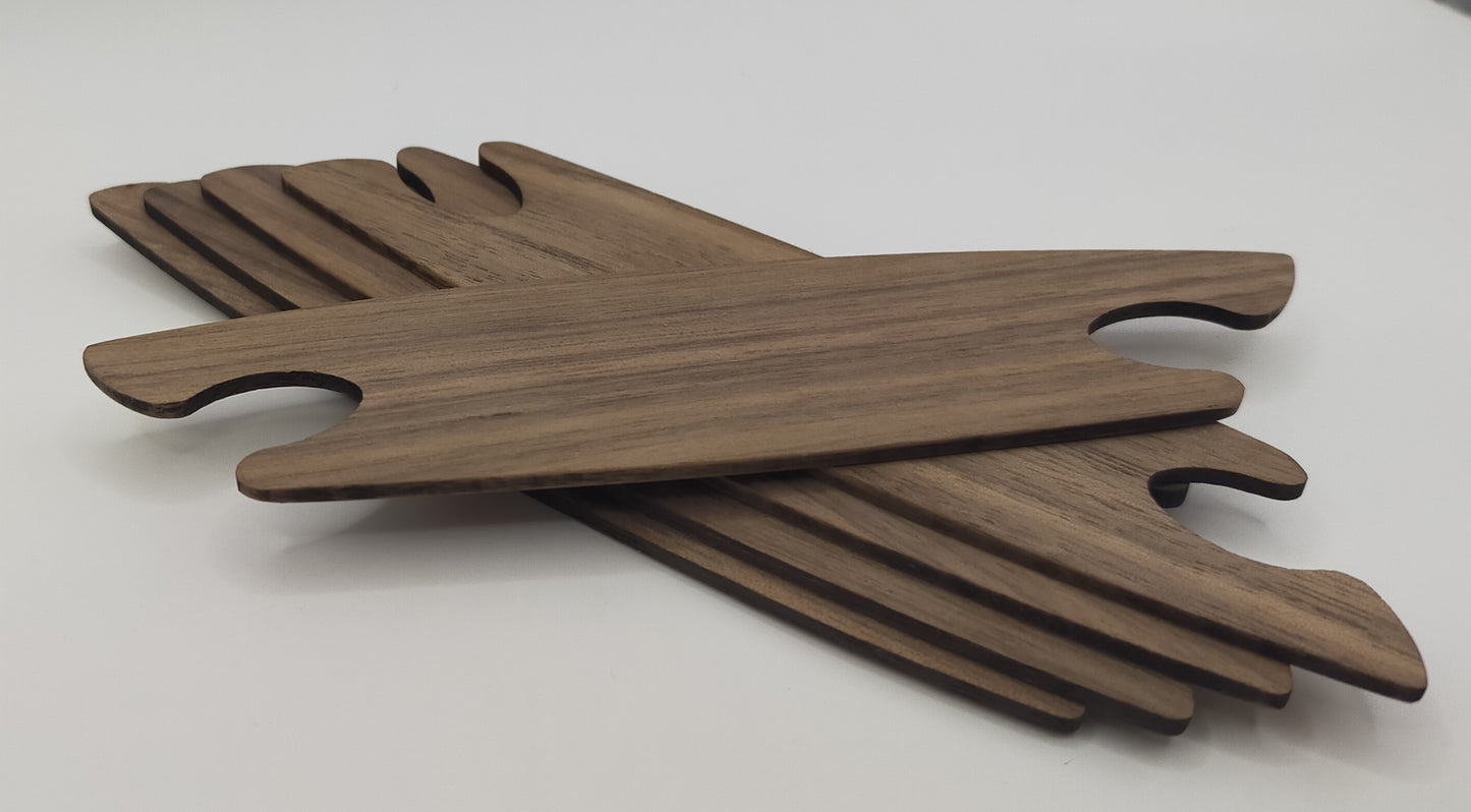 Navette bois massif pour métier à tisser aux tablettes | Gamme AUTHENTIQUE